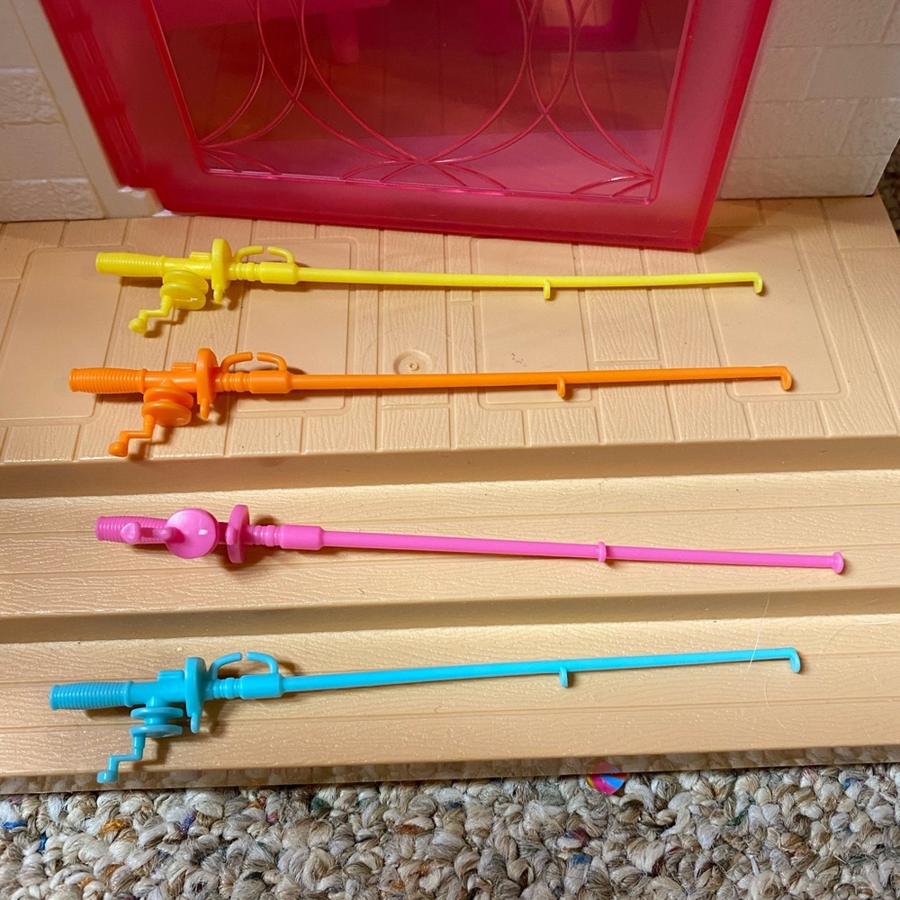 Barbie rowboat replacement fishing poles